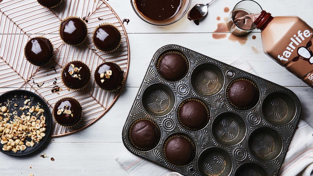 Chocolate Hazelnut Cupcakes Recipe