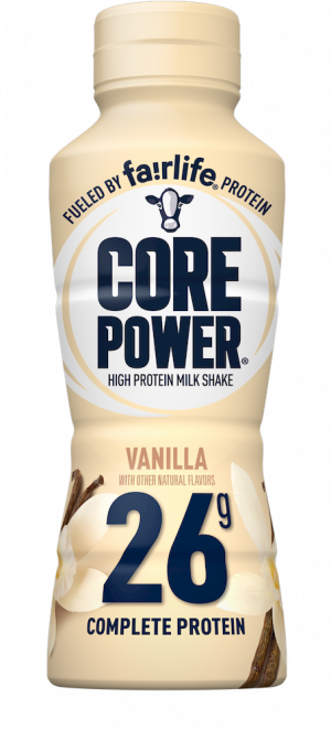 Vanilla High Protein Shake 26g | fairlife Core Power Milk Shakes